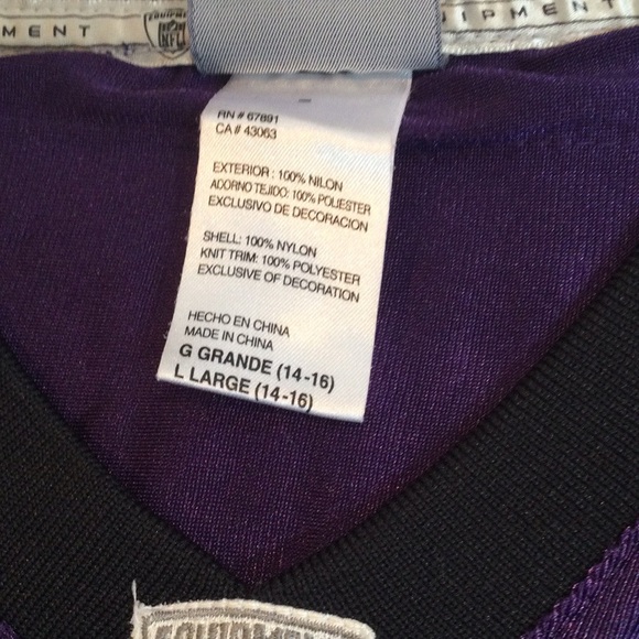 🏉Baltimore Ravens NFL Ray Rice #27 jersey. 2008-2013 - Picture 5 of 11